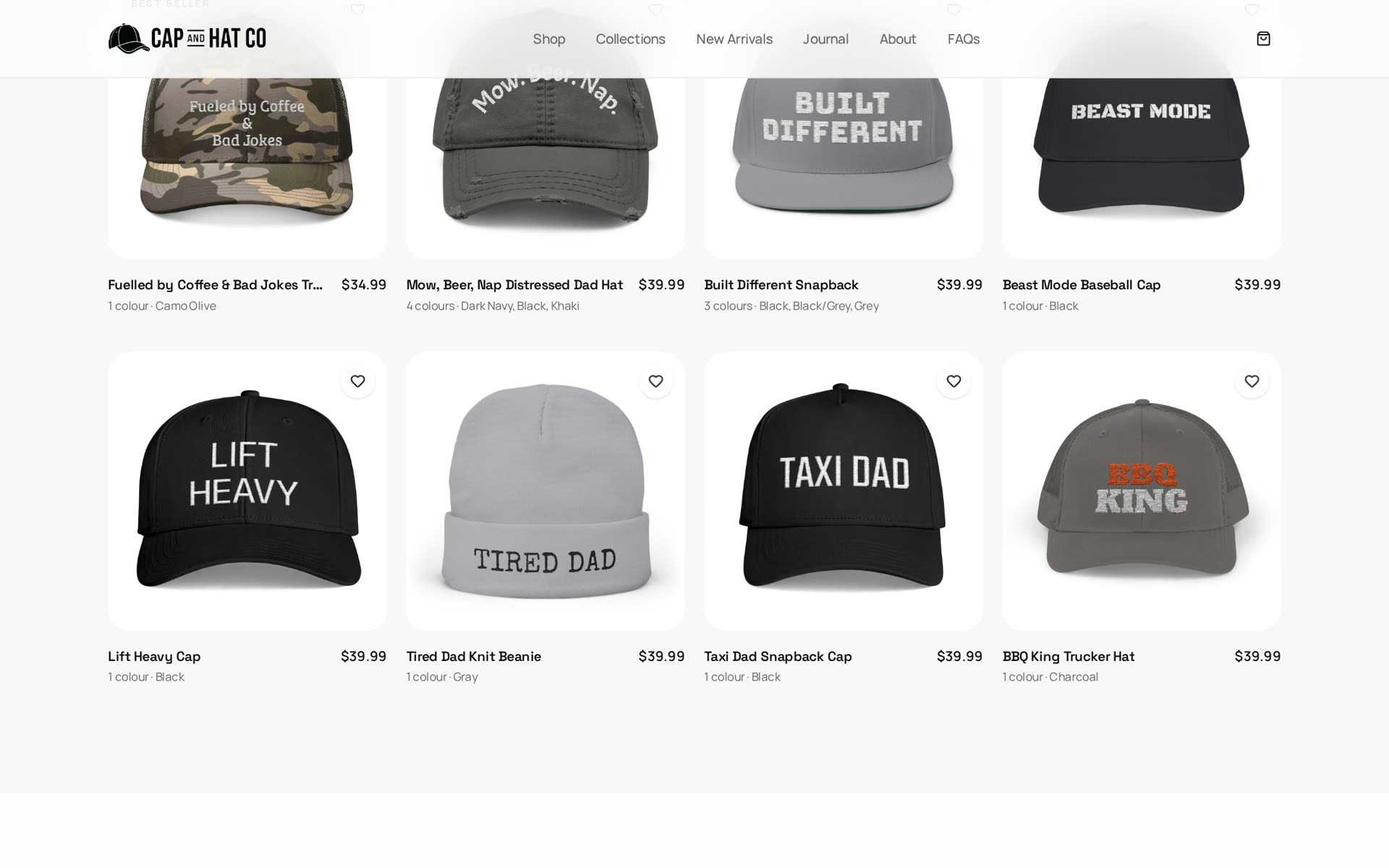 CapAndHatCo screenshot 2