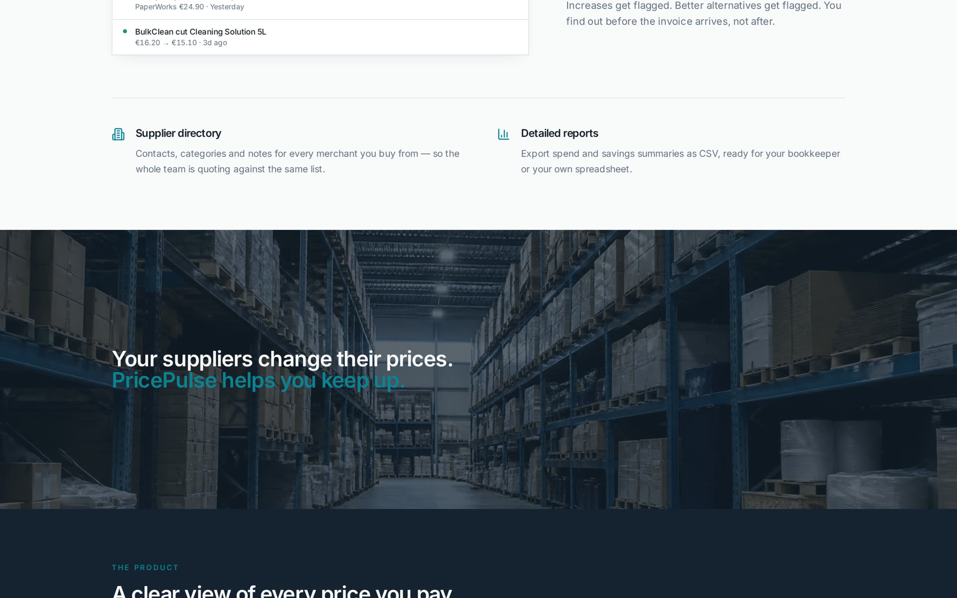 PricePulse screenshot 2